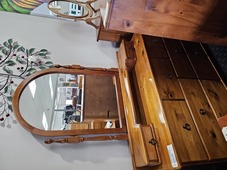 Pine Dresser With Mirror