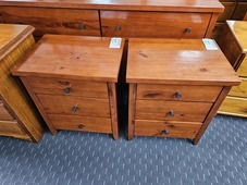 Bedside Cabinet Solid Timber $99.00 Each